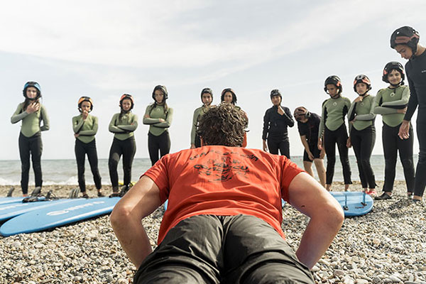 Equipo de monitores y coordinadores de Campamento Aventura